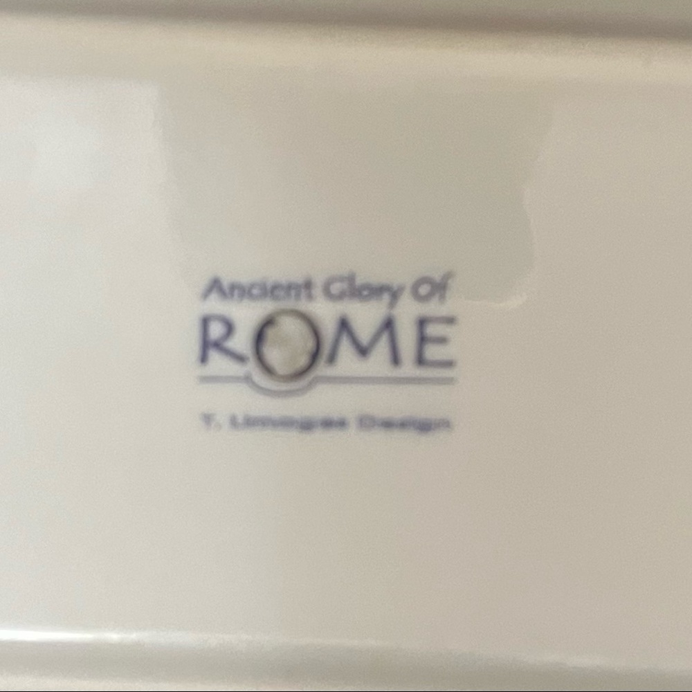 T. LIMOGES "ANCIENT GLORY OF ROME" PORCELAIN TRAY - Picture 4 of 10